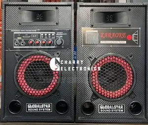 GLOBAL-STAR Professional KARAOKE Speaker With Mic 6 Inch