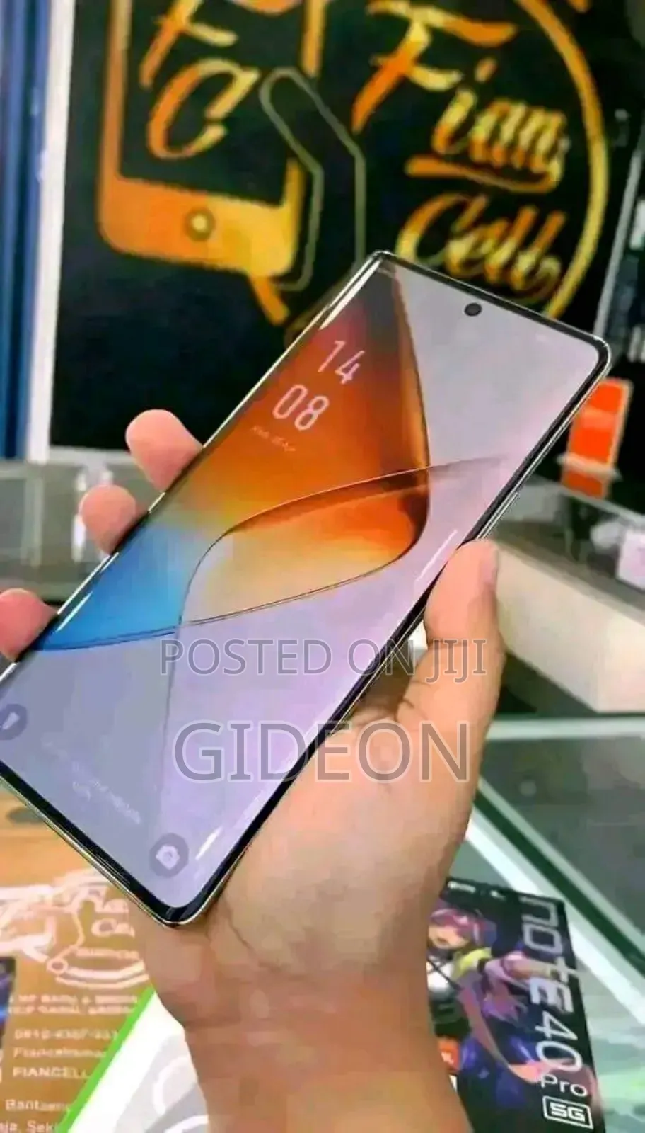New Infinix Note 40 Pro 256 GB Green