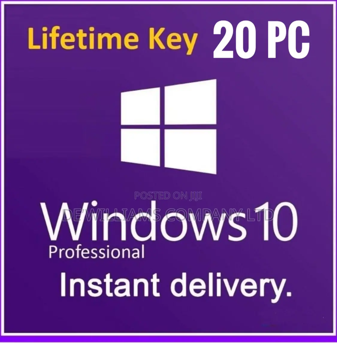 Windows 10 Original Genuine License 20pc