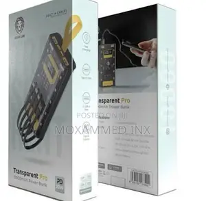 Greenlion GNTRAPB20KBK Transparent Pro 20000mah Powerbank