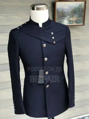 Modern Kaunda Suits | Dark Blue | Great Design