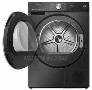 Hisense Dryer Dh5s102bb 10.5kg Premium Black, Heat Pumpdry