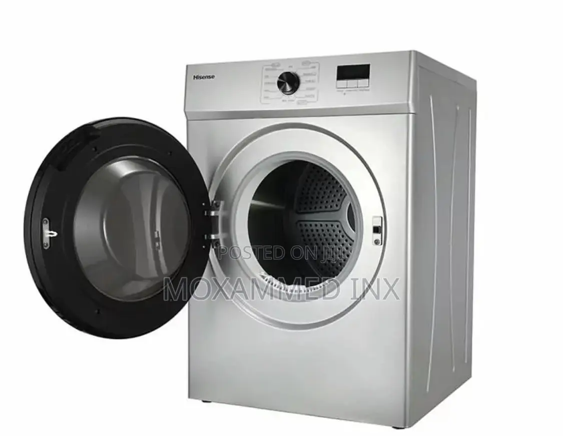 Hisense Dryer Dv1w801ut 85kg Silver, Air Vented Dryer