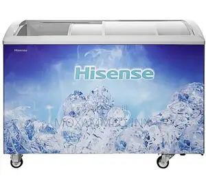 Hisense Freezer Fc-39dd 303 Litres White, Sliding Glass