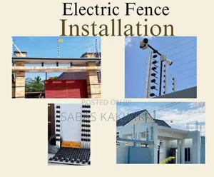 Electric Security Fence Installation