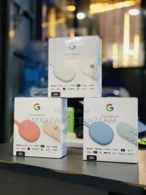 The Google Chromecast Streaming Device With HDMI Cable