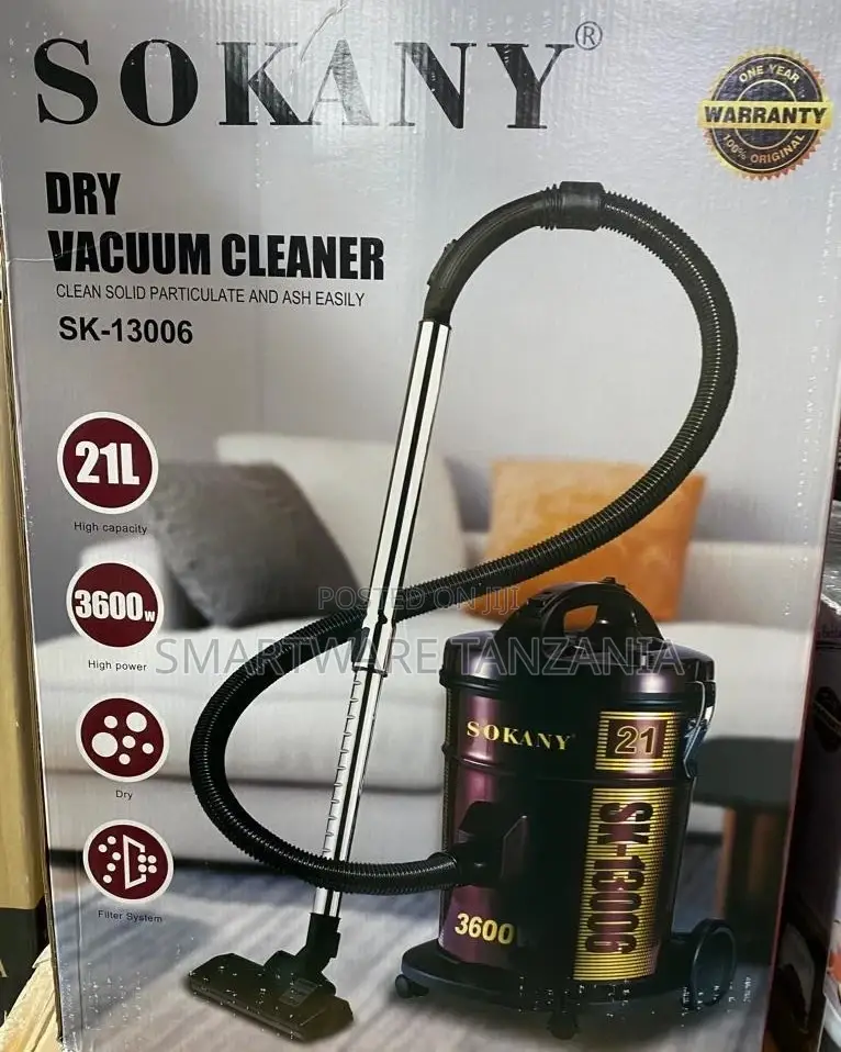 Drum Vacuum Cleaner 3600W 21L Air Blower Function Airflow