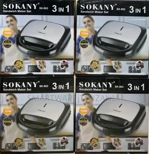 Sokany 3 IN 1 Sandwich Maker Grill