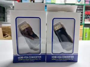1080P HDMI To VGA Converter Adapter Dongle With 3.5mm Audio