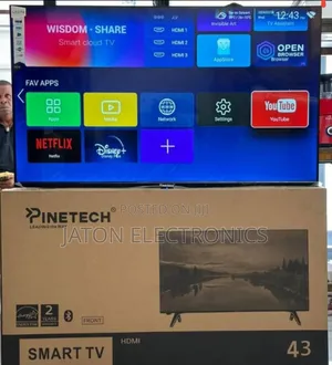 Pinetech 43inches Smart Tv