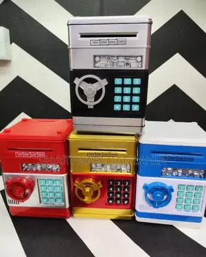 Piggy Bank for Boys Girls Electronic Kibubu Real Money Coin