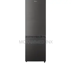 Hisense Fridge H370bit265 Litres INOX Bottom Freezer