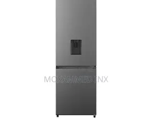 Hisense Fridge H450bit-Wd 347litres Titanium INOX Dispense