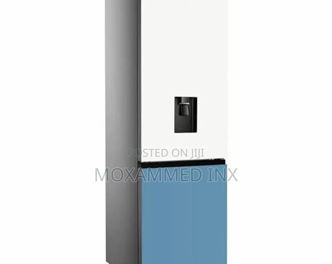 Hisense Fridge H450bdbl-Wd 350litres Mirror Colored White An