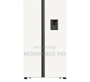 Hisense Fridge H670sdp-Wd 508litres Non Frost Black Mirror