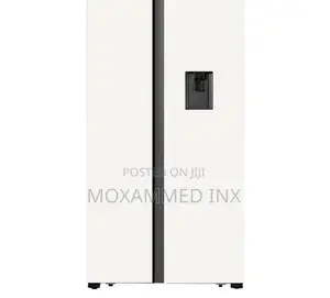 Hisense Fridge H670sdbl-Wd 508litres Non Frost Black Mirror