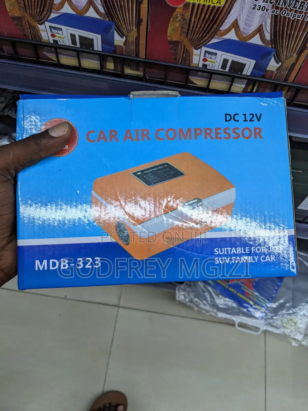 Car Air Compressor 12V MDB 323