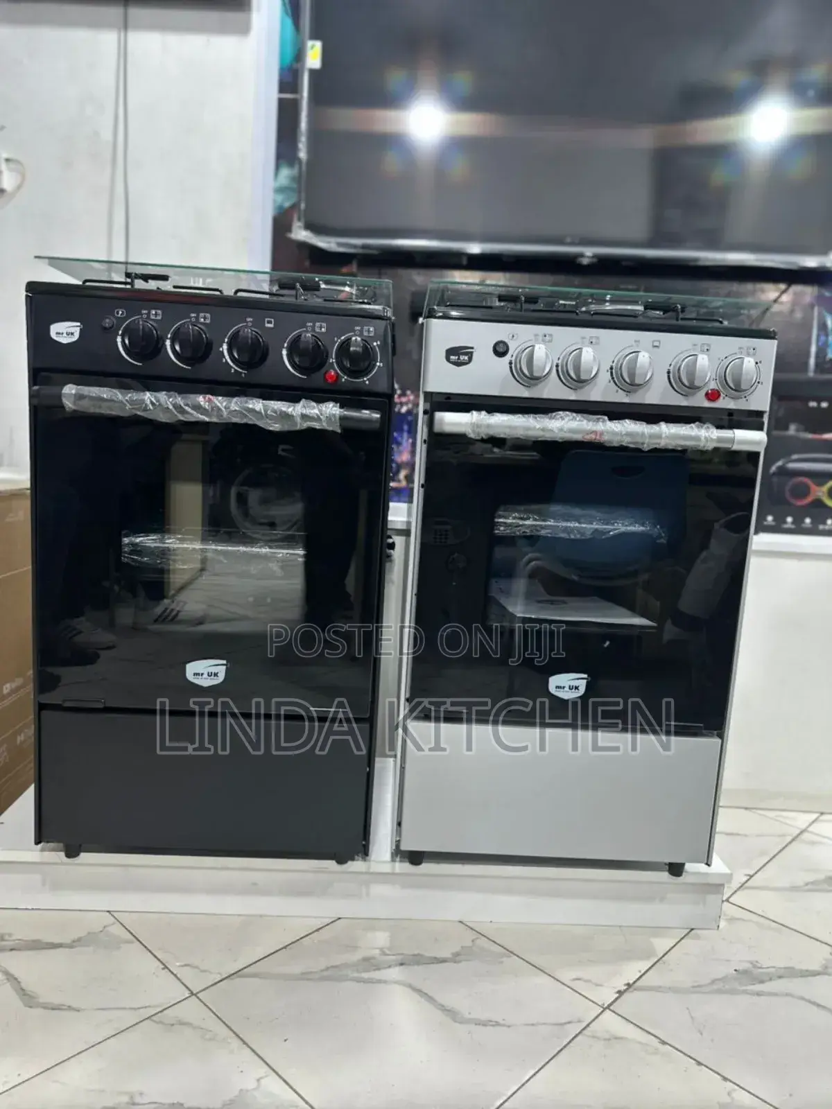 Mr UK Cooker - Uk5055g3e1(Black/Sliver)