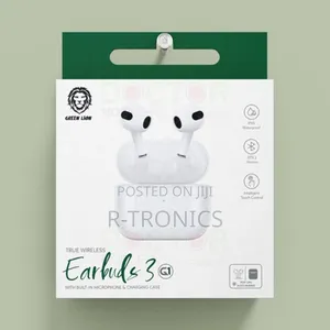 Green Lion True Wireless Earbuds 3 With Silicone Case