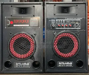 Global Star Mini Karaoke Speaker With Mic/Spika Ya Matangazo