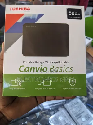 Toshiba Hard Drive (500gb)