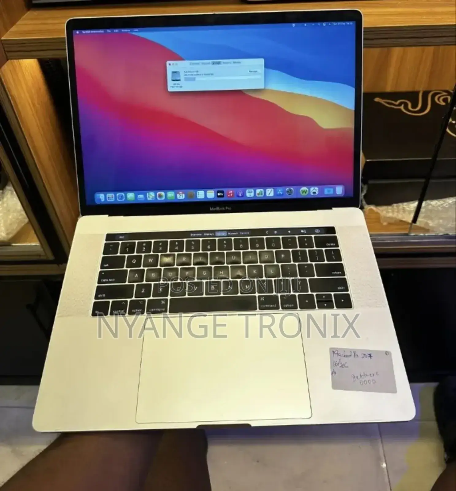 Laptop Apple MacBook Pro 2017 16GB Intel Core I7 SSD 1T