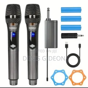 50m Wireless Microphone Double