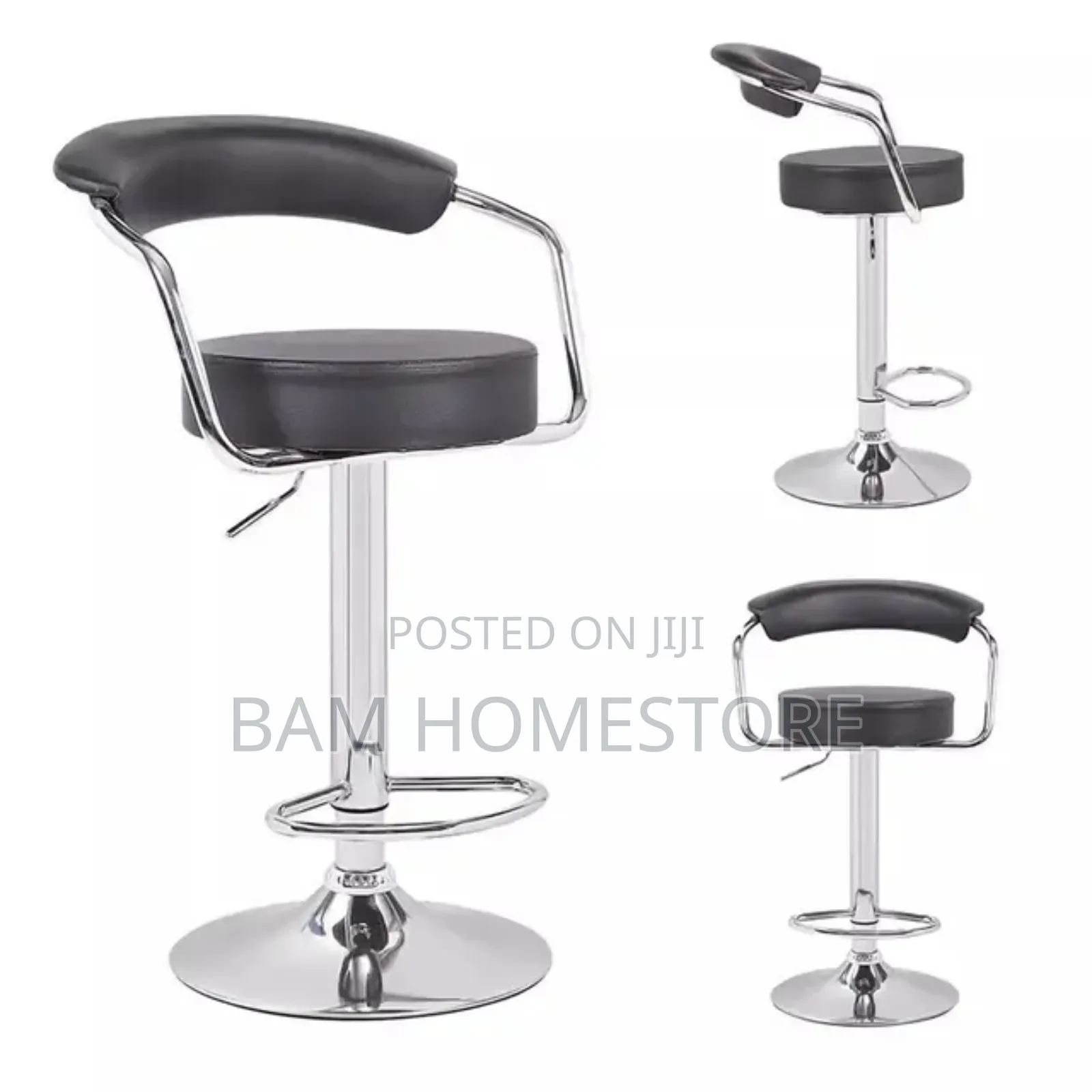 Classic Metal+ Leather Chairs