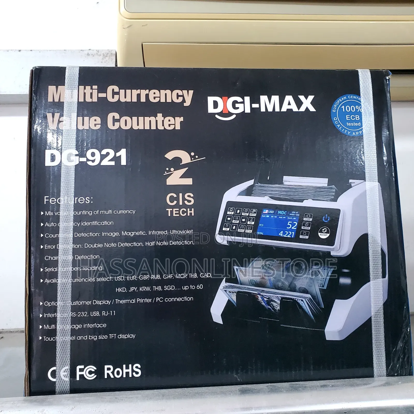 Digi Max Dg-291 Multi Currency Value Counter