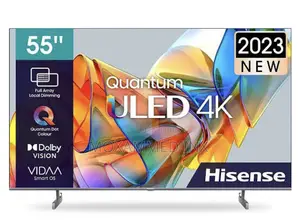 Hisense TV 55u6n-Pro Inch 55 Smart Uhd Quantum-Led Uled