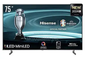Hisense TV 75u6n-Pro Inch 75 Smart Uhd Mini-Led Quantum