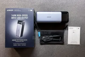Anker Power Bank, 24,000mah 3-Port Portable Charger (140w)