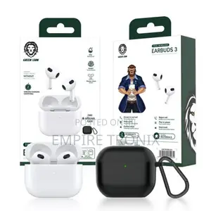 Green Lion True Wireless Earbuds 3 With Silicone Case
