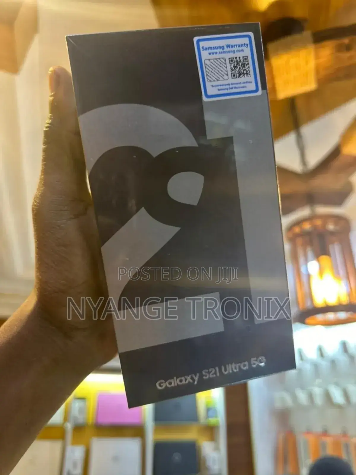 New Samsung Galaxy S21 Ultra 5G 128 GB Black