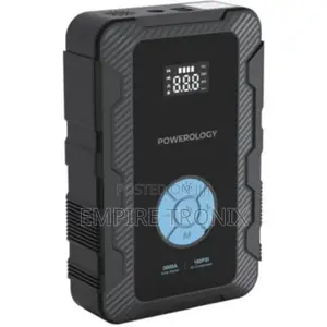 Powerology Powerbank Jumpstart With Air Pump PD45W 20000mah