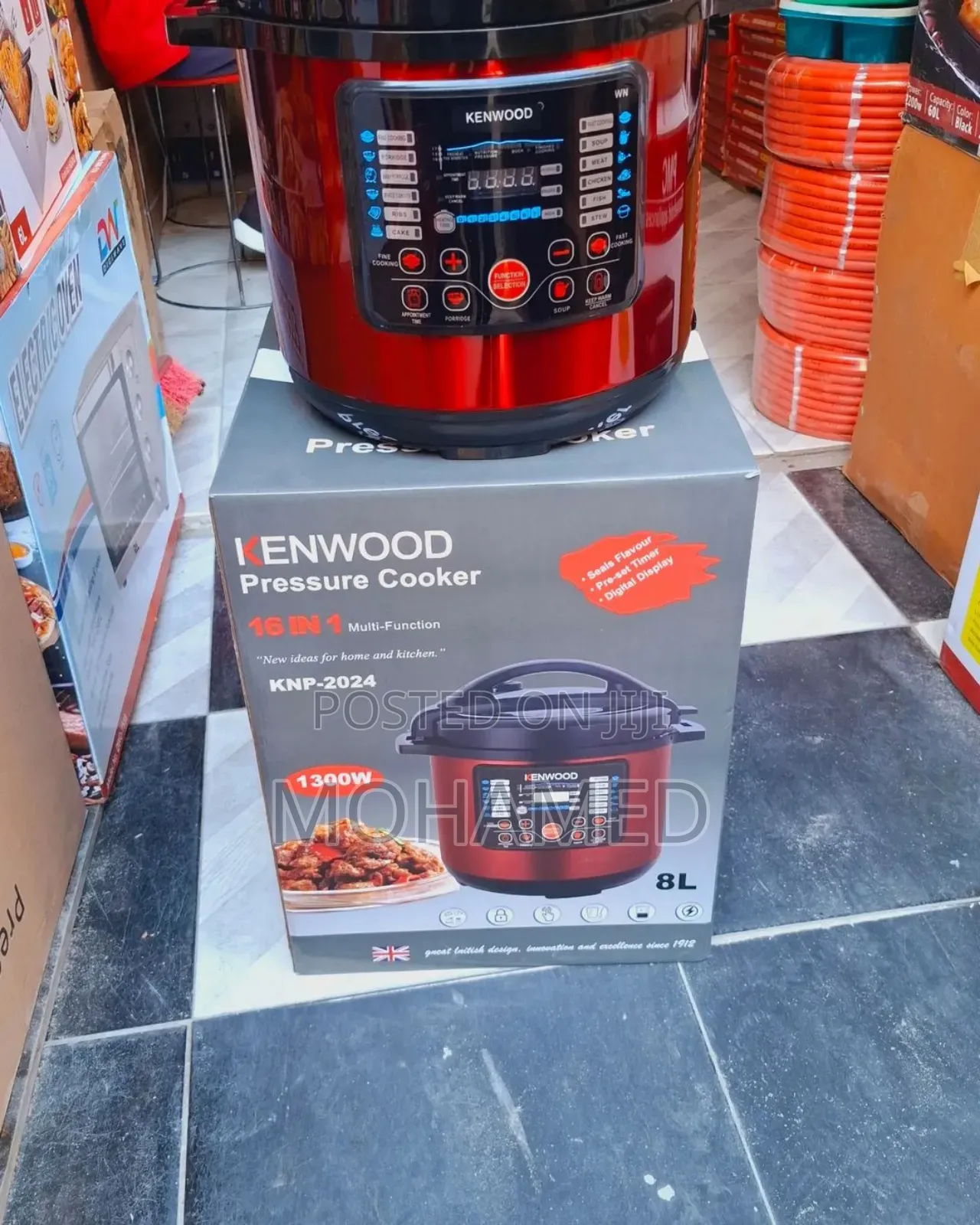 Kenwood Pressure Cooker 8L