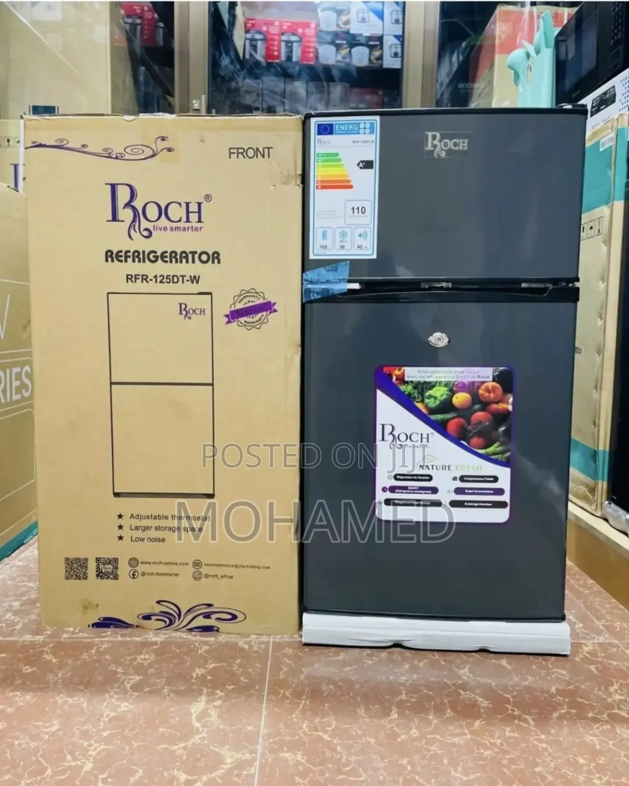 Roch Double Door Fridge/Friji