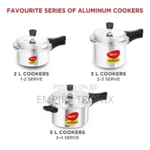 Pigeon Pressure Cooker 5L Deluxe Aluminium