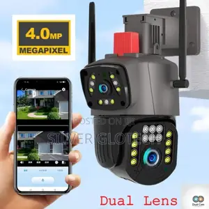 CCTV Camera 4G Dual Lens PTZ Camera