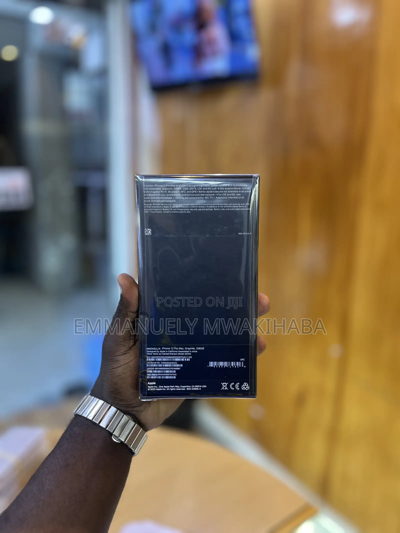 New Apple iPhone 12 Pro Max 128 GB Blue