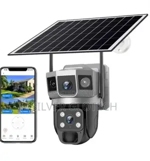 CCTV Camera Three View 4g Camera Iko Full Na Solar Yake