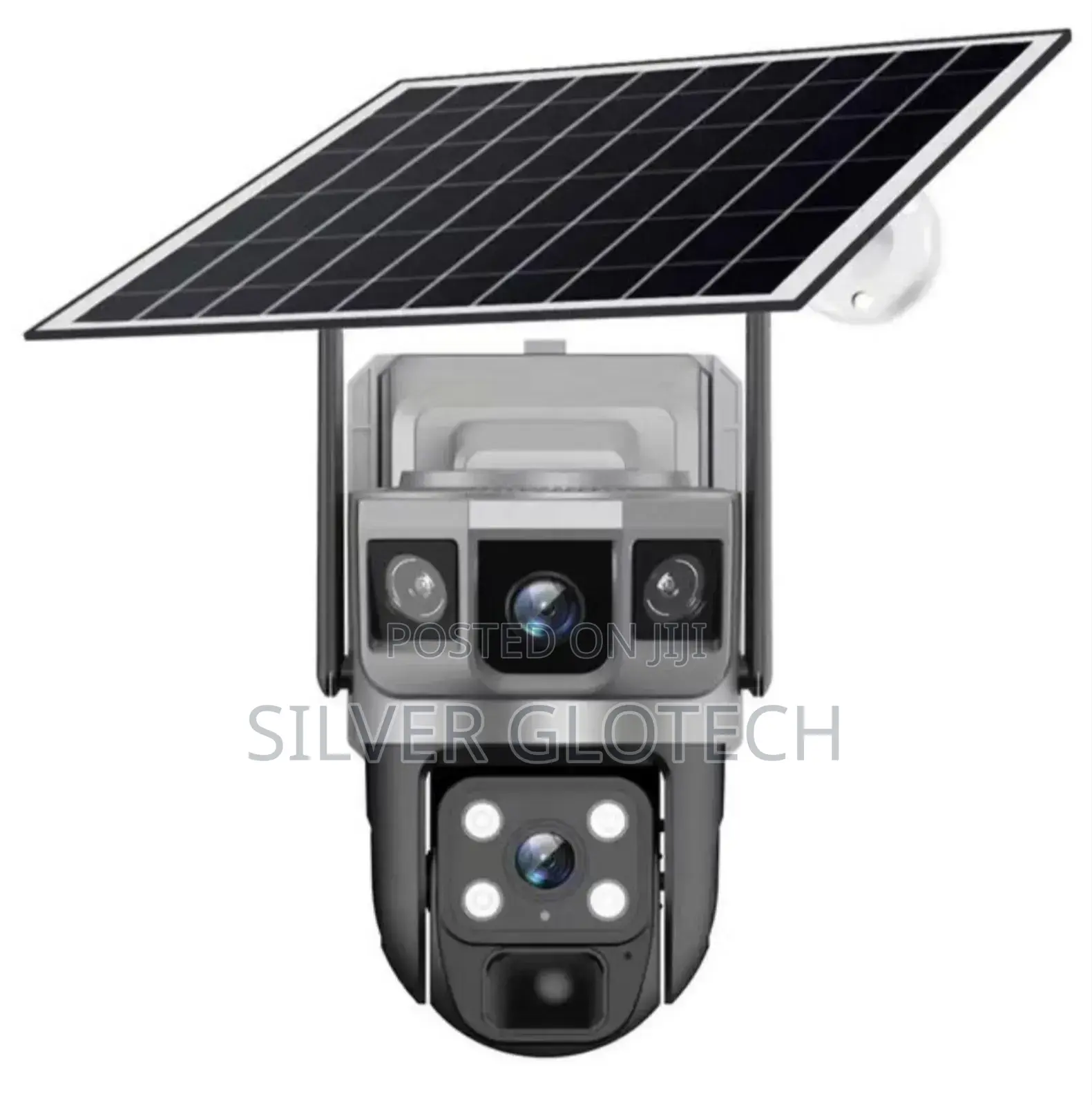 CCTV Camera Three View 4g Camera Iko Full Na Solar Yake