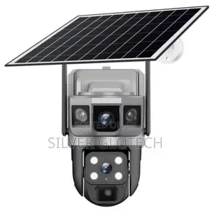 CCTV Camera Three View 4g Camera Iko Full Na Solar Yake