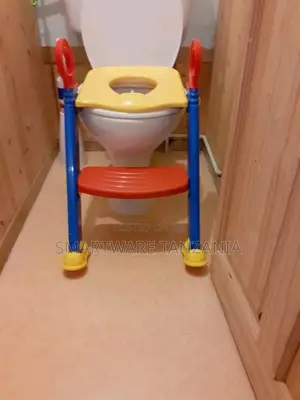 Kids Toilet Seat With Step Stool Foldable Potty Training