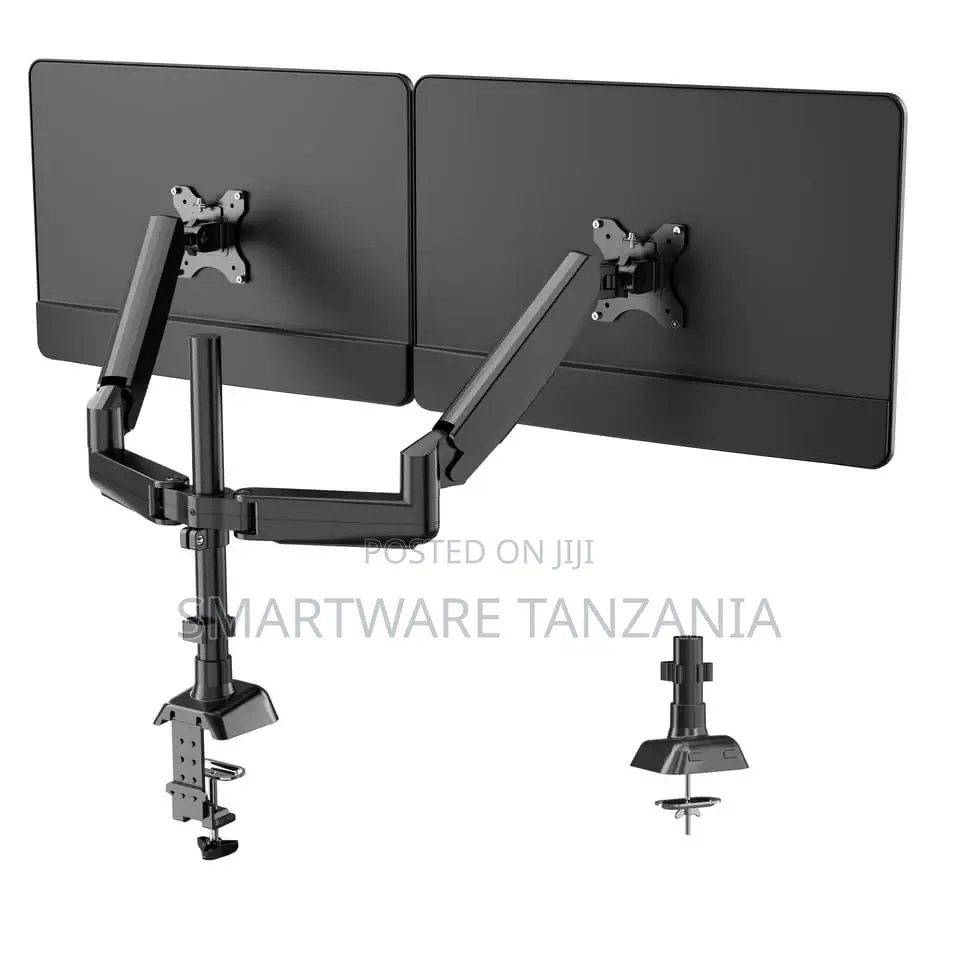 Dual Monitor Arm Desk Mount, 13 to 27 Inch Double Computer