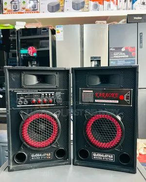 Global Star Sound System Speaker With Mic