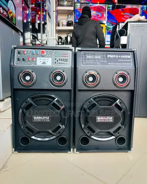 Global Star Karaoke Speaker With 2 Mics