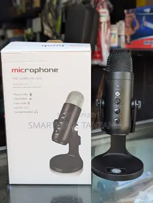 USB Microphone Computer Streaming Video Game Podcast Singing
