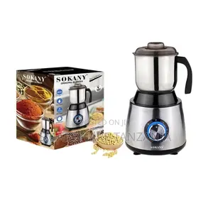 Coffee Grinder, Stainless Steel Container For Coffee Beans