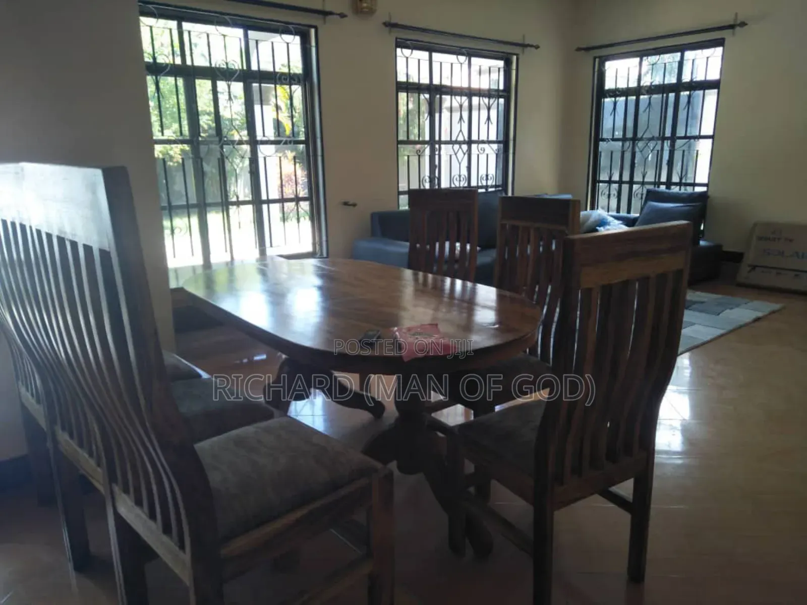 Furnished 4bdrm Bungalow in Central Business Area for rent
